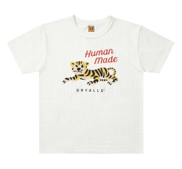 Top -Quality Human Make Herren Designer T -Shirt Harajuku lässig Grafik Tee Komfortable Stoff kurzärmelig T -Shirt für Männer Frauen Tee Japan Tide Marke T -Shirt 876