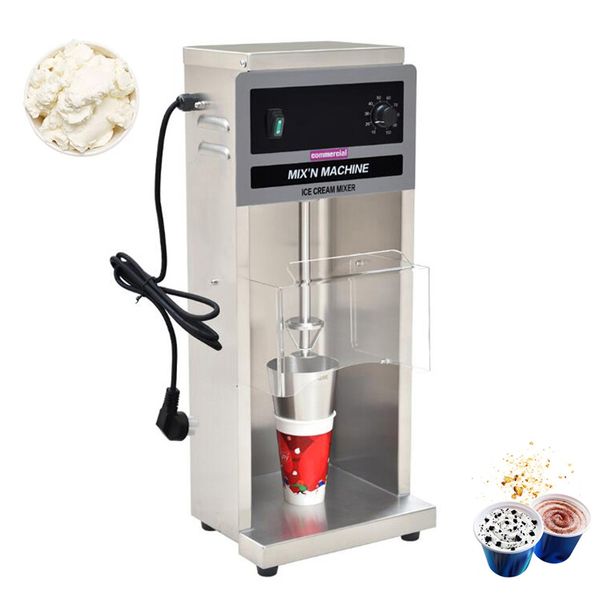 Değişken Flurry Hızlı Dondurma Blender Maker DIY Çeşitli Favors Flurry Dondurma Mikser Milk Shake Mixer Makinesi