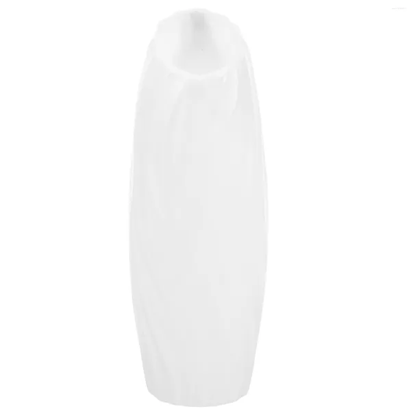 Placas Vasos Flores Artificiais Recipiente Hidropônico Doméstico Plástico Branco Decoração de Casa Moderna