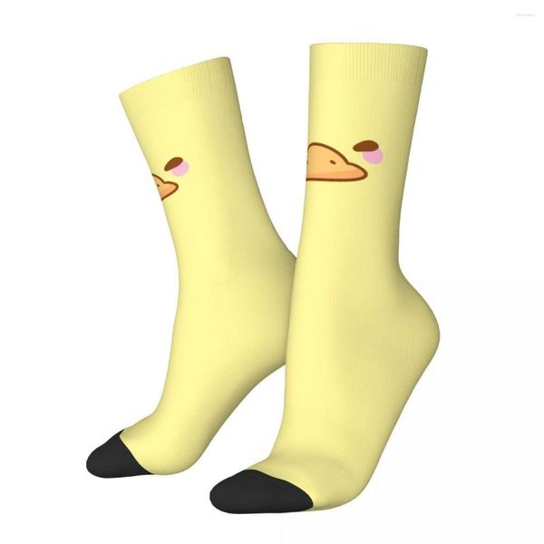 Herrensocken Hip Hop Vintage Kawaii Duck Crazy Unisex Street Style Muster Bedruckt Lustige Neuheit Happy Crew Socke Jungen Geschenk