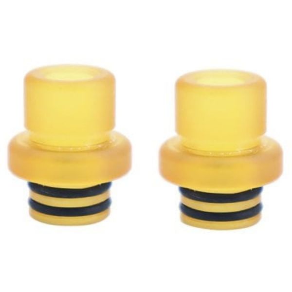 1 pz PEI 510 Drip Tip Accessorio per serbatoio con giunto in paglia Resistenza al calore Giallo