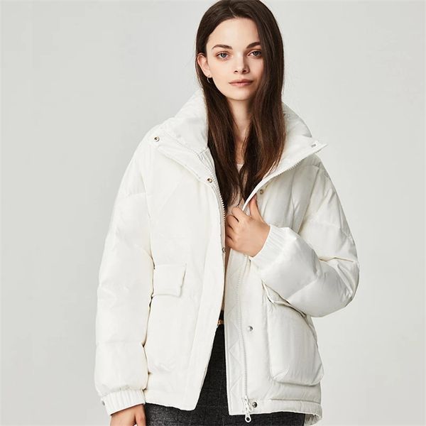 Inverno mulheres designer jaqueta ao ar livre lazer esportes pato branco windbreak luz impermeável parkas manter quente moda casaco com capuz cápsula pão jaquetas bb66