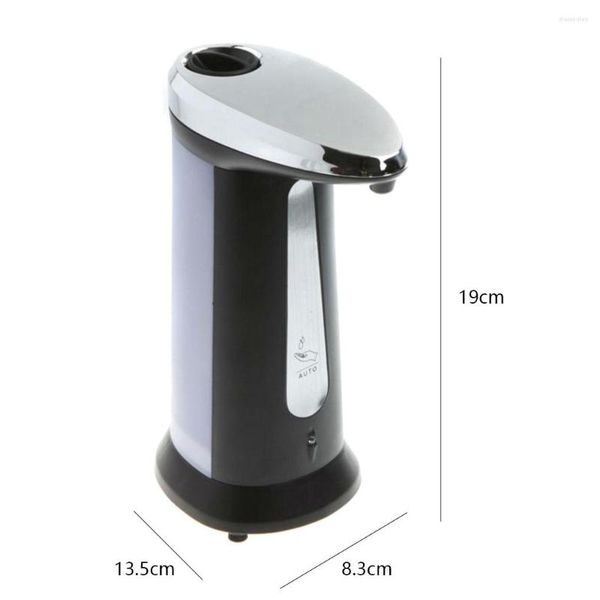 Dispenser di sapone liquido Sensore intelligente automatico Touchless ABS elettrolitico Detergente per cucina Gadget da bagno