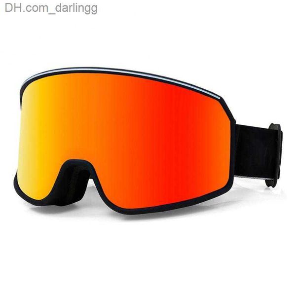 Ski Goggles Men Snowboard Glasses Women Winter Outdoor Snow Sunglasses UV400 Double Layers Lens Anti-Fog Skiing Q230901
