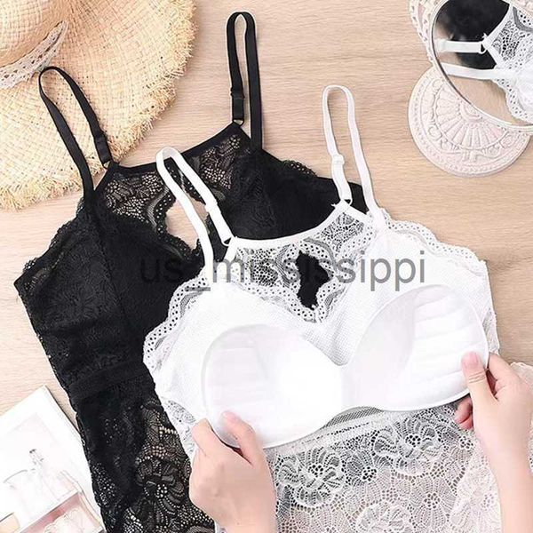 Outros itens de beleza de saúde 3D Sexy Lingerie Sport Bra U Tipe Backlessless sem alças sutiã Push up Up Bralette Brassiere Women Underwear Lace Long Girl X0831 X0901