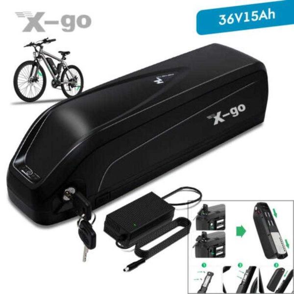 36V 15AH 750W 500 Вт для Ebike Electric Bicycle Litium Li-Ion Battery Downtube