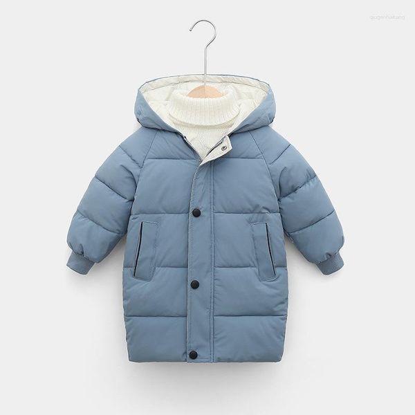 Piumino russo per bambini Capispalla in cotone per bambini Abbigliamento invernale Ragazzi adolescenti Ragazze Parka imbottito in cotone Cappotti addensare giacche lunghe calde