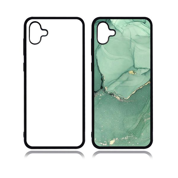 Blank 2D Sublimation TPU + PC Phone Case для Samsung Galaxy S23/S23 Ultra/S23 Plus S22 Примечание 20 A54 A34 A73 с алюминиевыми вставками против скольжения