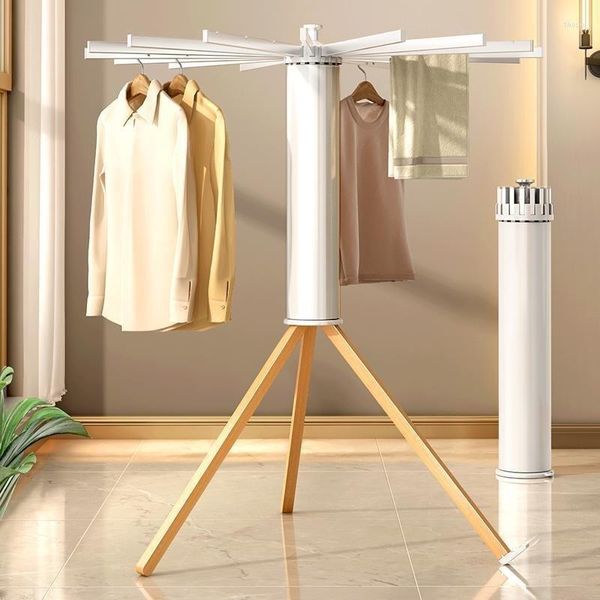 Cabides convenientes para roupas, design dobrável, varal, meias, multifuncional, rack de lavanderia, secagem estável à prova de vento