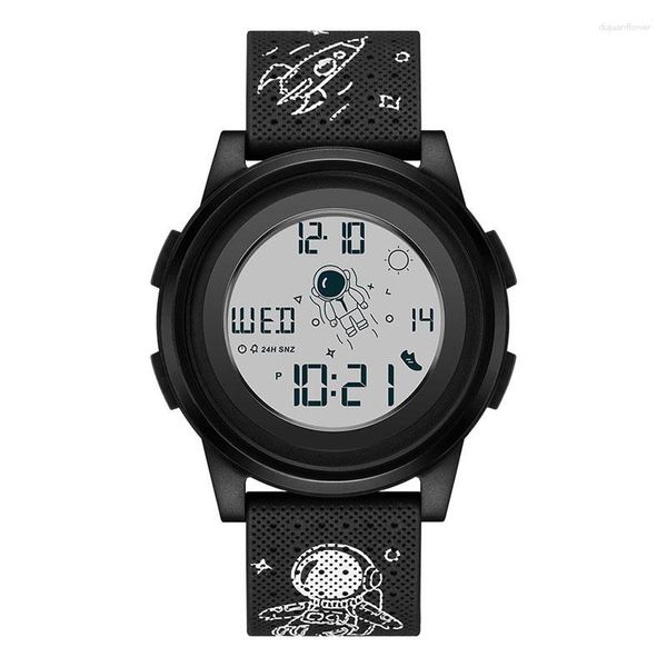 Начатые часы Sport Digital Watch Led Men's Watches Chrono Электронные наручные часы Водонепроницаемые обратные отсчеты часов мода Reloj Hombre