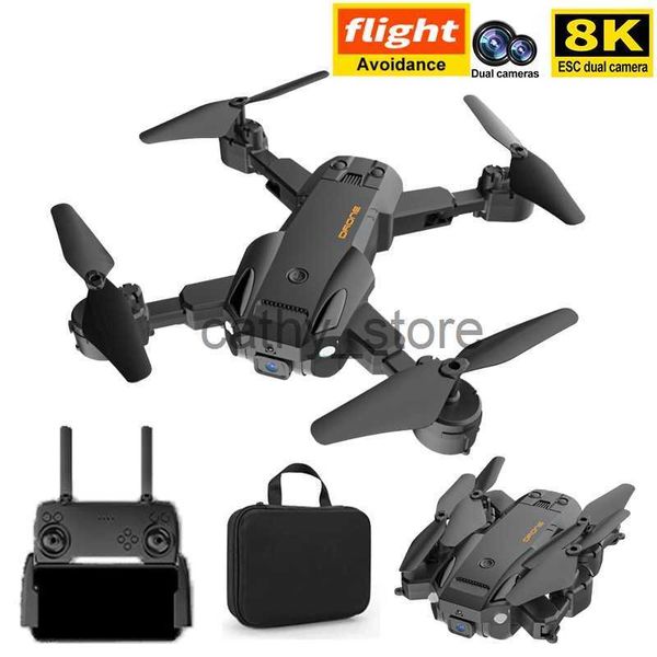 Simulatoren Q JIA RC Drone FPV Professionelle Drohnen 4K HD Luftaufnahmen Hindernisvermeidung Quadcopter Hubschrauber RC Distanzspielzeug x0831