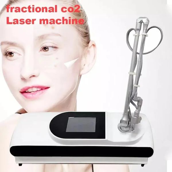 Profissional Portátil CO2 Fracionário Laser Máquina Rejuvenescimento Da Pele Área De Corte Múltipla Forma Renovação Remoção De Cicatriz De Rugas Acne Teatment Salon