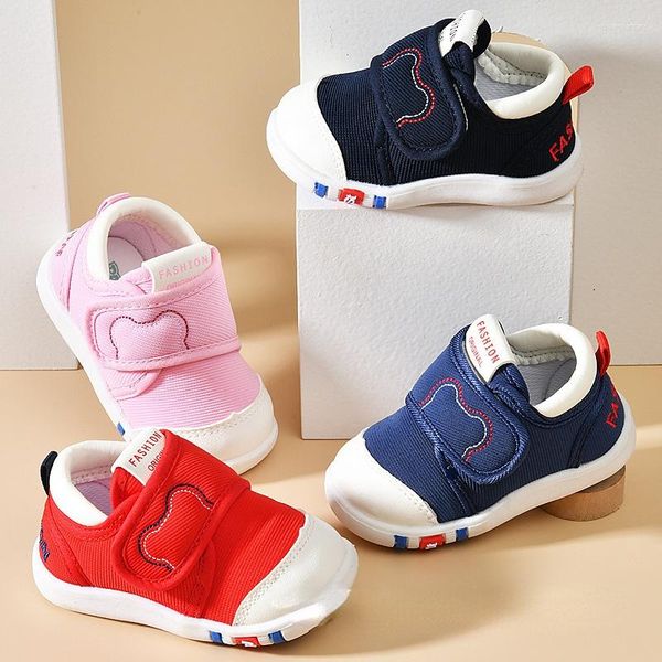 Primeiros caminhantes super macio sapato de bebê primavera outono 0-3 anos de idade feminino andando menino respirável antiderrapante casual crianças sapatos de menina