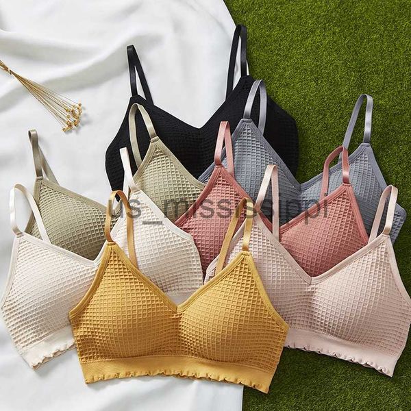 Altri articoli per la salute e la bellezza Reggiseni reggiseno senza cuciture per donna Coppa piena Bralette traspirante Filo Reggiseno per sonno libero Tubo Top Intimo push up intimo x0831