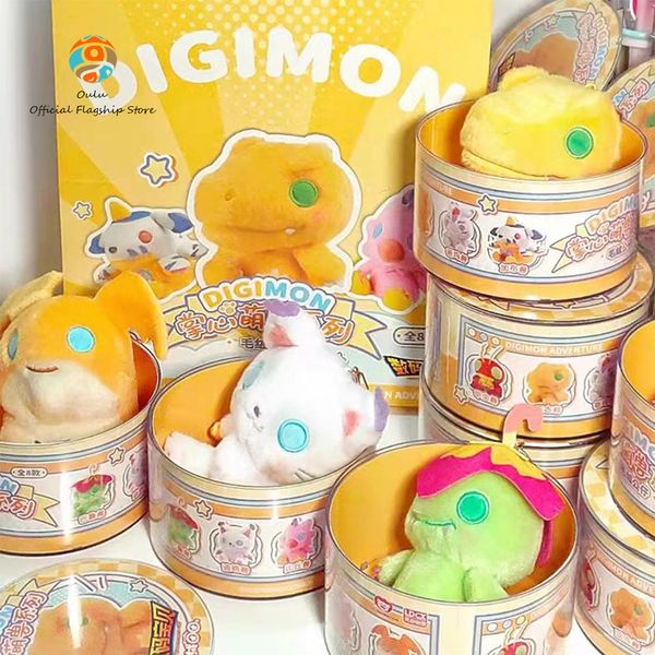 Scatola cieca Digimon Adventure Peluche Bambola Cieca Scatola kawaii Tailmon Agumon Anime Figura Decorazione ornamento Modello Regalo di compleanno per bambini giocattolo 230831