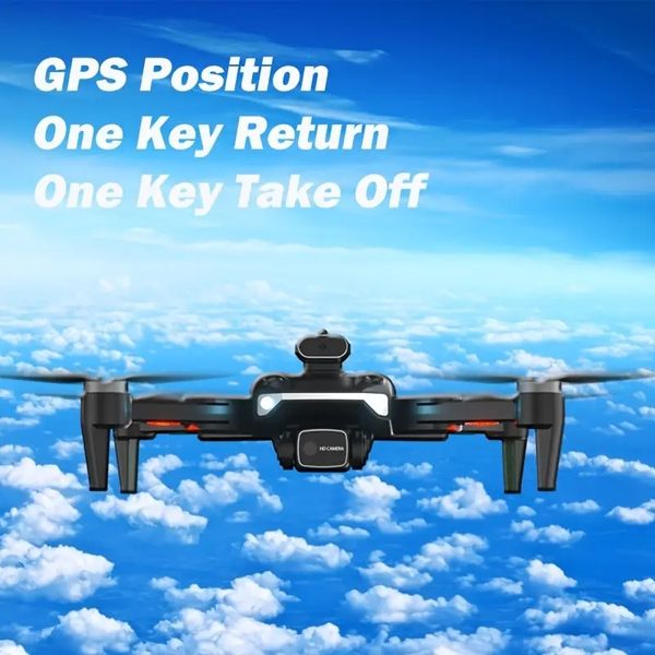 Akıllı GPS pozisyonu olan 1080p HD kamera drone, gerçek zamanlı Wi-Fi şanzımanı, enerji tasarrufu fırçasız motor, optik akış sabit uçma, taşıma çantası