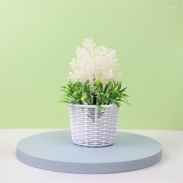 Декоративные цветы искусственное растение Bonsai маленькое пластиковое дерево горшок для спальни декор украшения домашнее комната сад свадебный заводис