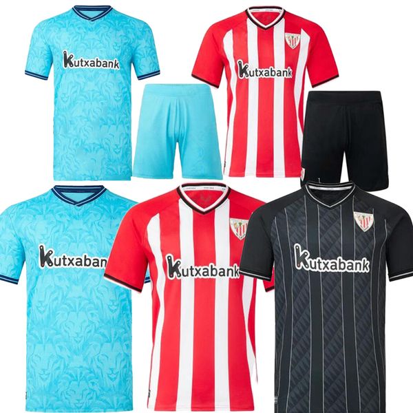 BERENGUER 23 24 Club Soccer Jerseys 2023 2024 VILLALIBRE UNAI LOPEZ MUNIAIN Athletic Bilbao Casa Lontano WILLIAMS Maglie da calcio RAUL GARCIA Jersey Sancet