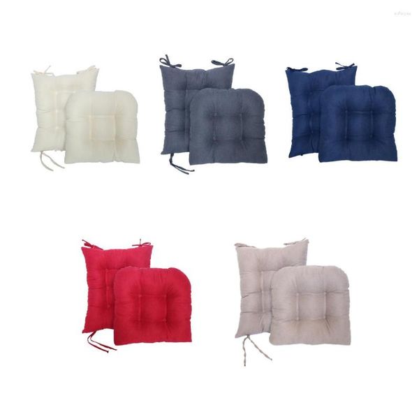 Travesseiro 2 peças cadeira de balanço não-slide banco bupads indoor lounger esteira assento de casa almofada reclinável suporte traseiro