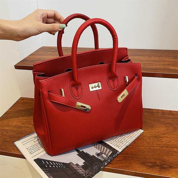 Designer Bojin Tote Bags para Mulheres Loja Online Red Bag Mulheres 2023 Nova Bolsa Grande Capacidade Casamento Luxo Noiva Crossbody Com Logotipo Real
