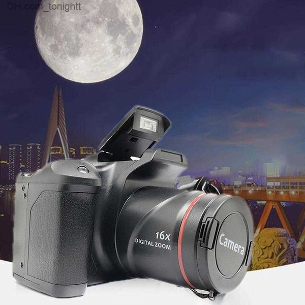 Kameralar Profesyonel XJ05 Dijital Kamera SLR 4x Zoom 2.8 inç ekran 3MP CMOS MAX 12MP Çözünürlük HD 720p TV Çıkışı Video Q230831