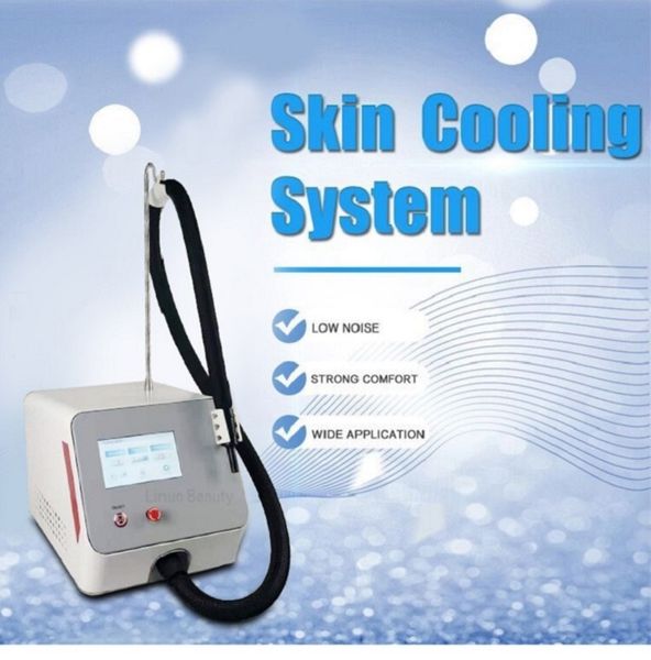 Il trattamento laser della macchina portatile per il raffreddamento della pelle Cryo riduce il dolore Dispositivi di raffreddamento ad aria -20 ° C Apparecchiature di bellezza per alleviare il dolore freddo