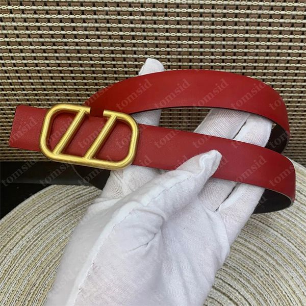 Cinture reversibili per donna Cintura di design Lettere Fibbia in oro Cintura da uomo Ceinture Cintura in vera pelle Cintura di lusso da 2,5 cm di larghezza 7 colori