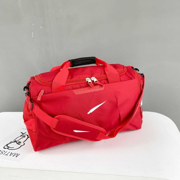 Nk grande capacidade esportes ao ar livre saco de fitness tendência moda sacos de ombro sacos de viagem de curta distância lazer saco de bagagem portátil 230815