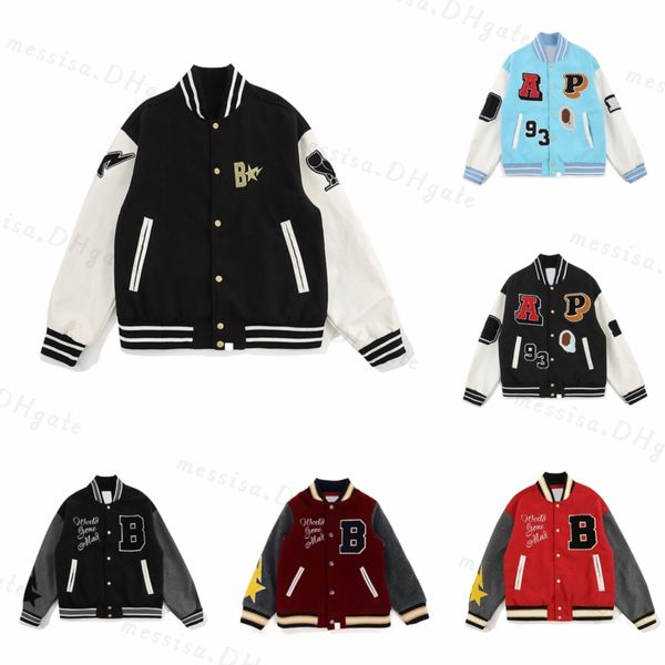 Designerjacke Herrenjacke Unijacke Baseballuniform Frühling Herbst Freizeitmantel Stickerei Mode Flut Sport lockerer Mantel Unisex-Sweatshirt Größe M-3XL