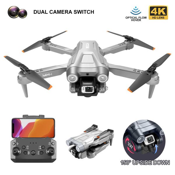 Simulatoren Drohne 4K Profesional GPS 5KM Dron Dual HD Quadcopter mit Kamera 360 Hindernisvermeidung 5G WiFi Mini Drohnen mit Kamera HD 4K x0831