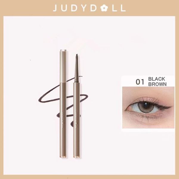 Комбинация тени для век Judydoll Slim Gel Eyeliner Точно изображена ручка Гладкая водонепроницаемая антируббирующая длинная неэффективность 230830
