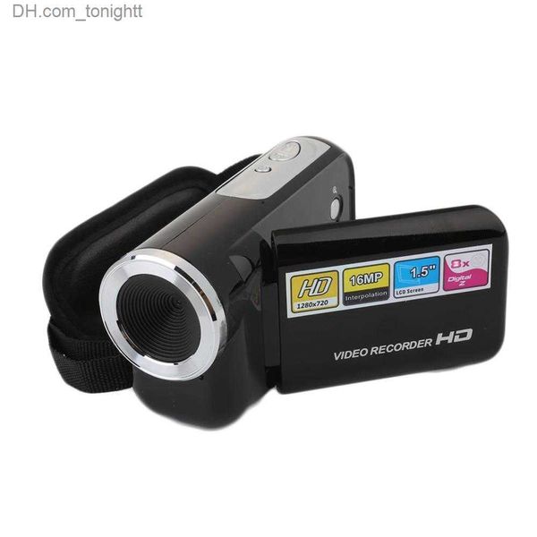 Filmadoras Câmera de vídeo Camcorde Fotografica Recorder 4X Zoom Digital Display de 1,5 polegadas 16 milhões Home Camcorder Q230831
