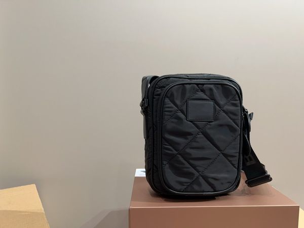 Дизайнерский кошелек Men Mobile Case Protector Black Zero Wallet Swork Mini Crossbody Bag Сумка для плеча