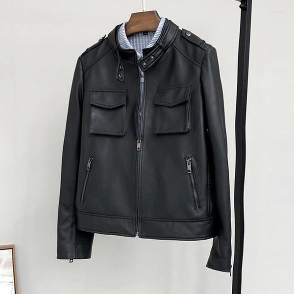 Frauen Leder 2023 Marke Frauen Frühling PU Jacke Beiläufige Dünne Motorrad Biker Faux Outwear Damen Weibliche Punk Mode Mantel