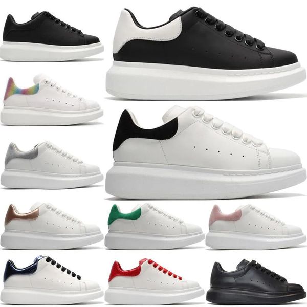 2023 Designer Sneakers Scarpe casual oversize in pelle nera di lusso in velluto scamosciato Espadrillas da donna Scarpe da ginnastica da uomo Scarpe basse Piattaforma con lacci con scatola