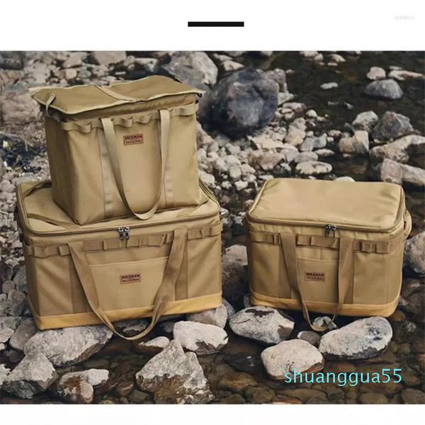 Duffel Bags Piquenique Duffle 57L Férias Férias Acessórios de Viagem Saco de Bagagem Ao Ar Livre Acampamento Armazenamento Cubos de Embalagem