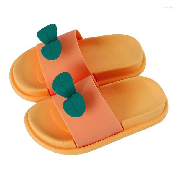 Pantofola Kruleepo Pantofole da spiaggia per acqua Scarpe per bambini Ragazzi Neonate Bambino Bambini Schuhe PVC Bagno di casa Sandali antiscivolo Ciabatte