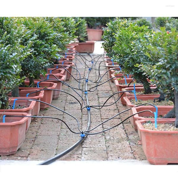 Équipements d'arrosage Potager Plantes de ferme Automatique Anti-fuite Goutte à goutte Irrigation Émetteur Forme Compte-gouttes Micro Serre