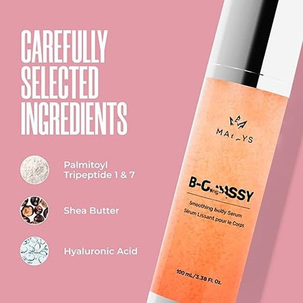 Verschönernde Haut B-Glossy Smooth Glättendes Körperserum Körperessenz pflegt die Haut 3,38 Unzen 100 ml