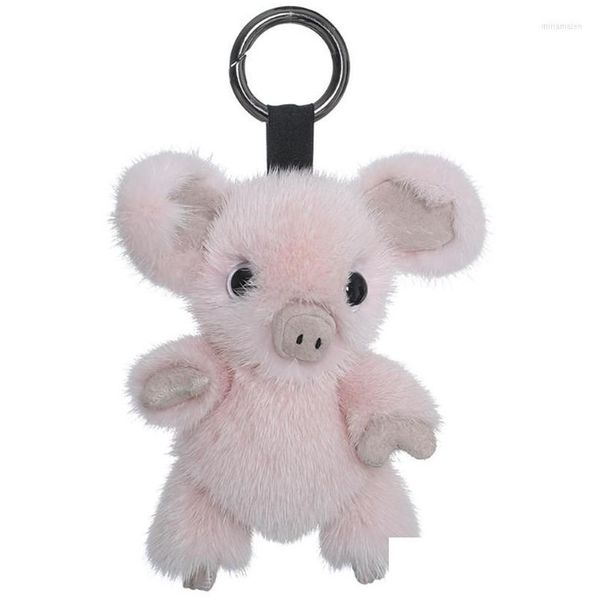 Клавичные шнурки импортировали настоящие милые свиньи кулонные шлюш плюшевые кукол.