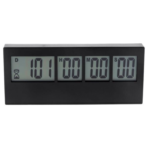 Küchentimer 999 Tage Countdown-Uhr LCD-Digitalbildschirm Küchentimer Ereigniserinnerung für Hochzeit Ruhestand Labor Kochen Küche Bewässerung 230831
