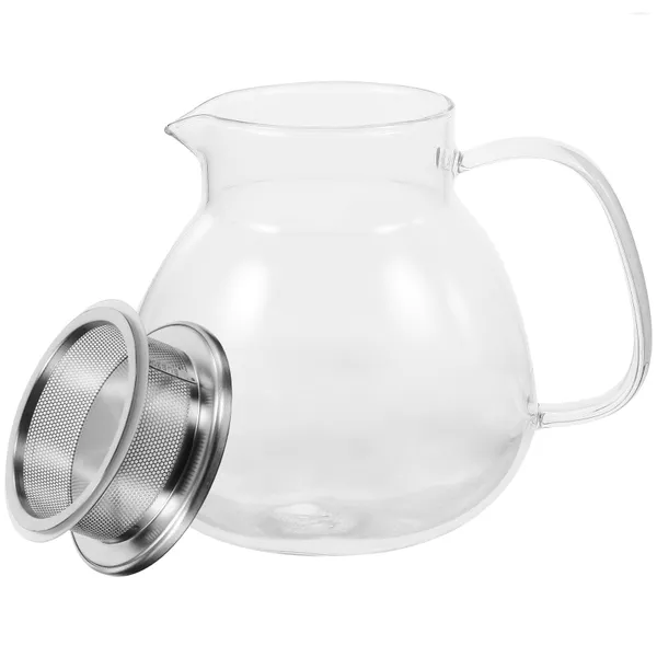Наборы наборов посуды фильтруй чайник свободный листовой чайник домашний стеклян