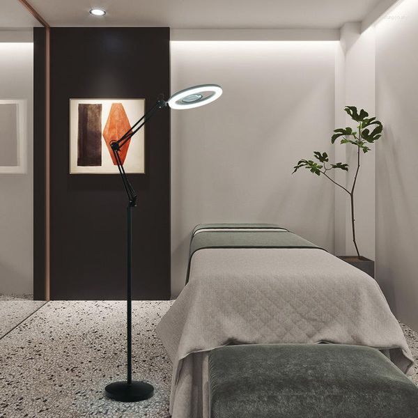 Zemin lambaları Modern 25W LED Moon Işık Güzellik Monte Kaş Dövme Salon Salon Uzatma Uzatma Okuma