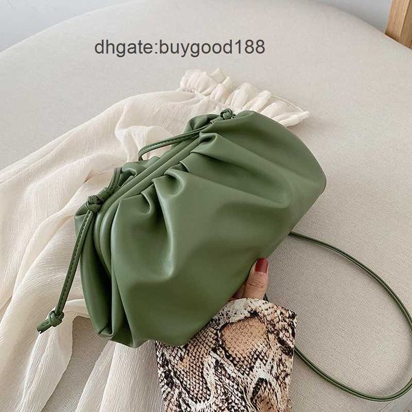 Borsa di design Borse Candy Mini Jodie Solid Cloud Bun Bun Stufo Tumpling Spalla Crollino portatile per donna Leisure Ascurio Beso