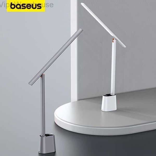 Светодиодная лампа Baseus Lavel Lampable Table Lames Dimmable Office Light Lamest для чтения Smart Control Яркостью глаз защищает HKD230831