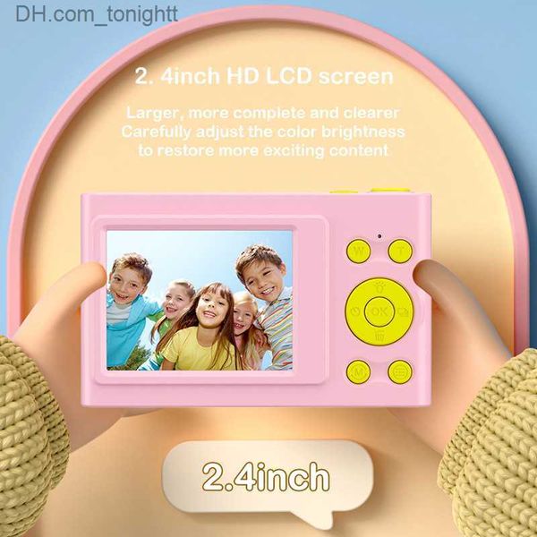 Цифровая камера Camcorders для детей и детей с детьми с детьми с 16 ГБ 32 ГБ SD Card