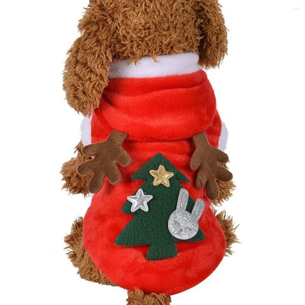 Abbigliamento per cani Costume natalizio Abbigliamento per gatti Corna di renna per cani di taglia medio-grande XS