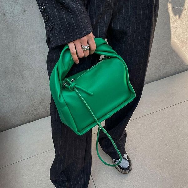 Сумки на плечо, модный дизайн, женская складная ручка, искусственная кожа, женские сумки-клатч, женские зеленые сумки через плечо