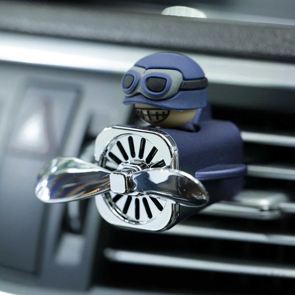 Внутренние украшения Toon Pilot Series Car Diffuser Solid Aromatherapy Air Fushener Offumer Perfume Clip Ornament R230228
