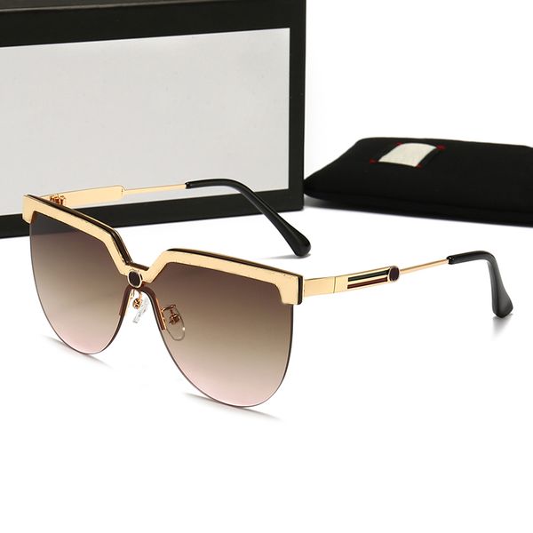 Дизайнерские солнцезащитные очки для мужчин Женщины анти-UP Polarized Lense Travel Travel Island Retro Fashion Street Стрельба из солнечного стекла на открытом воздухе